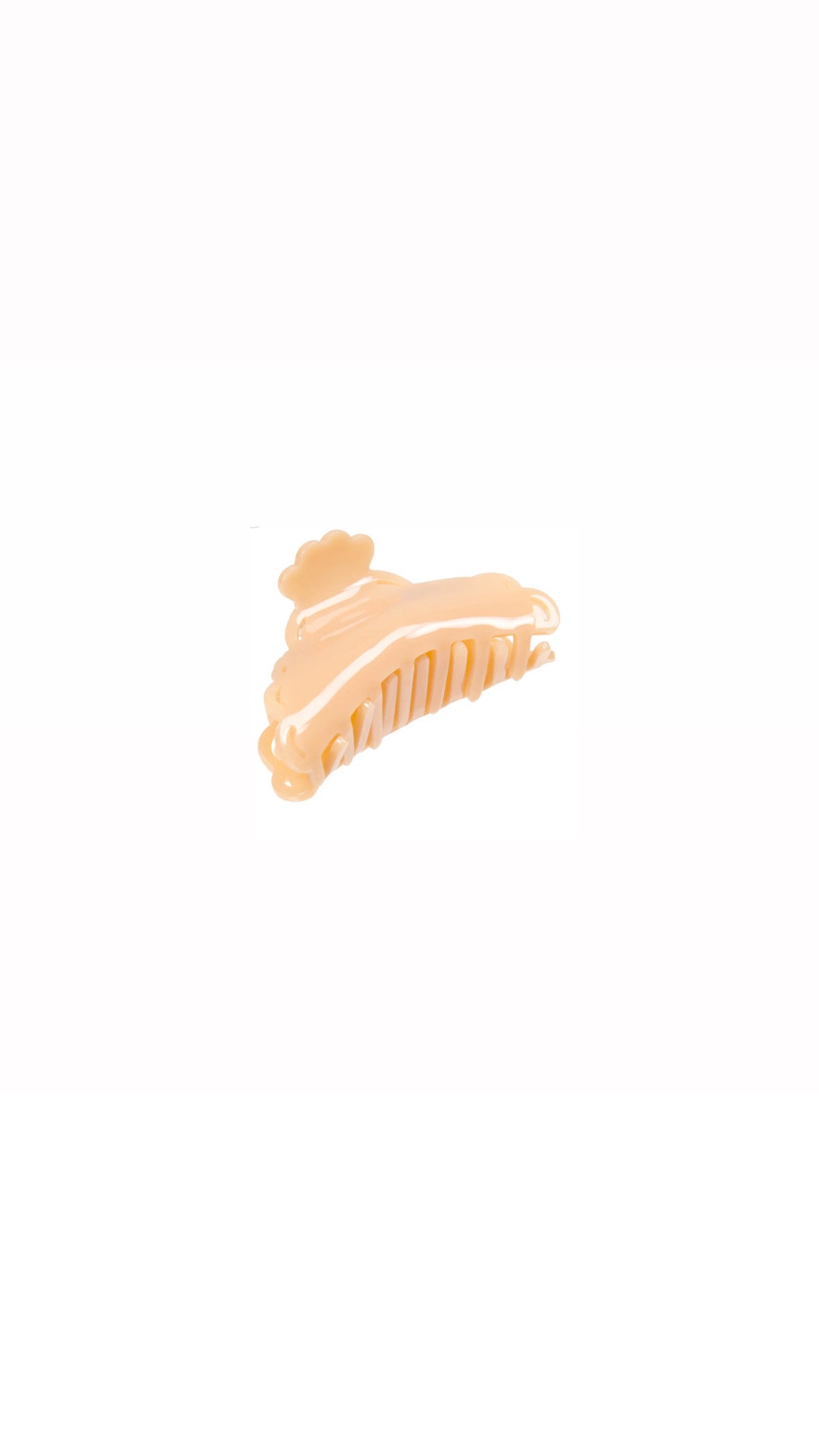 Elly Claw - Beige Solid