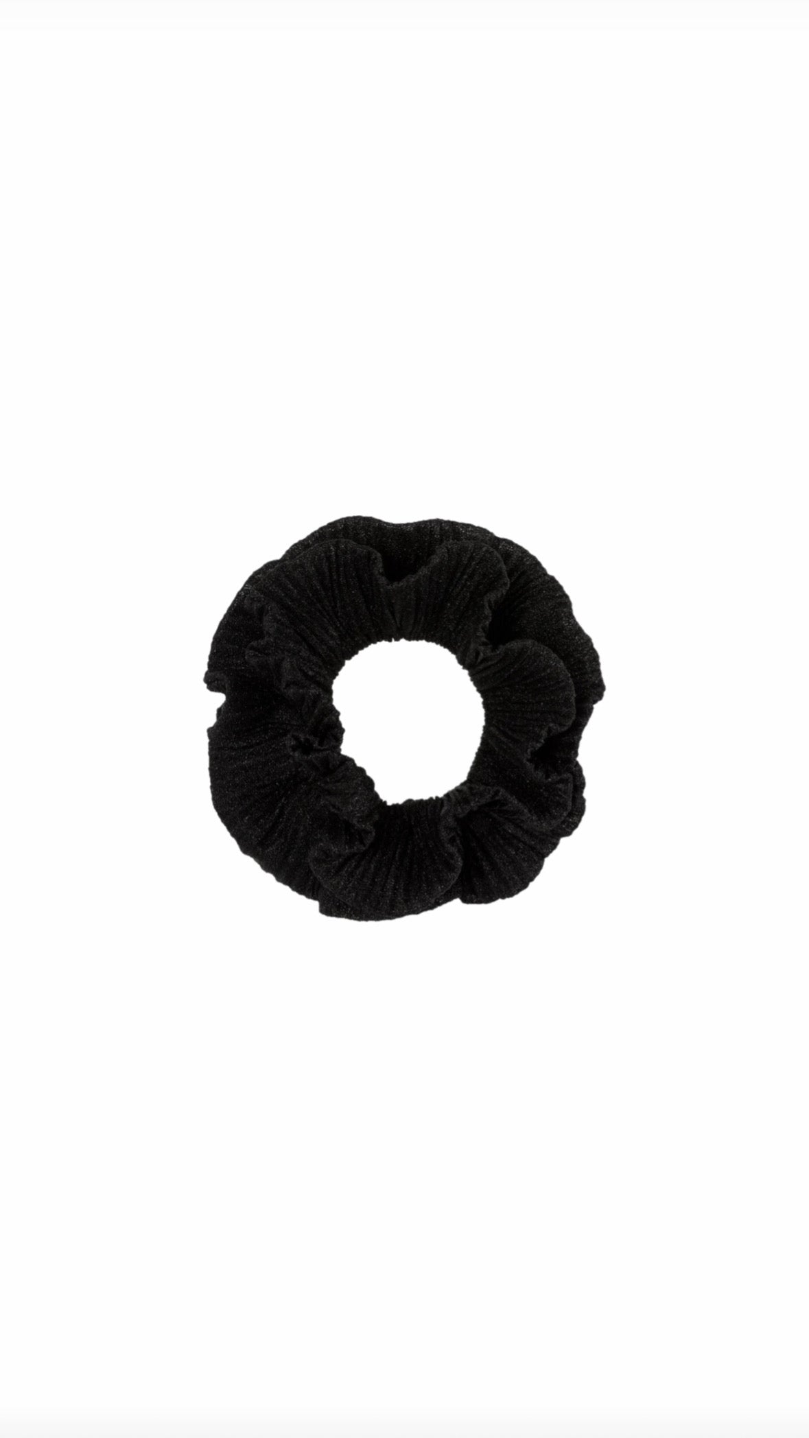 The Classic pico scrunchie - black