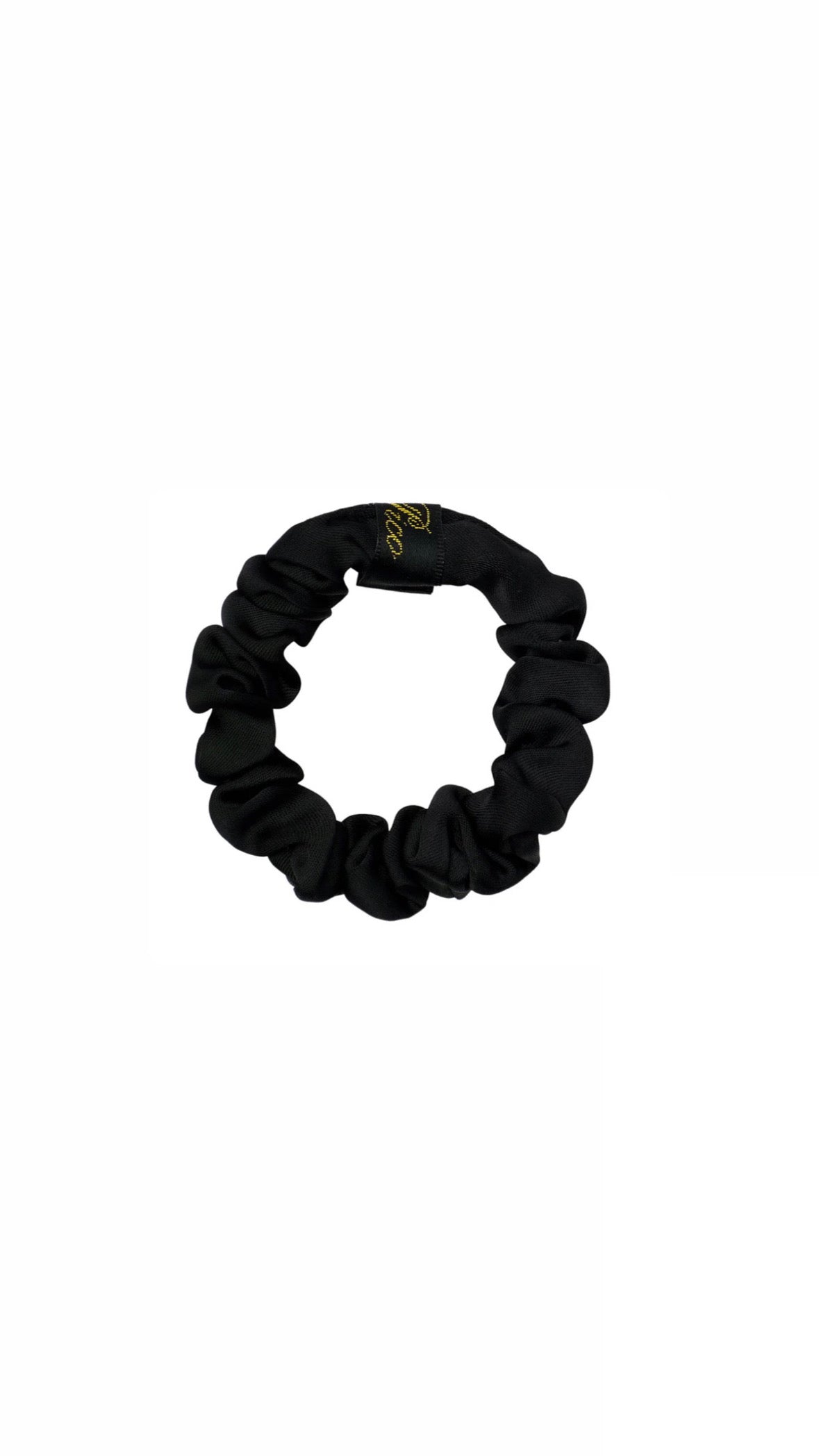 Fine Cali Scrunchie - black