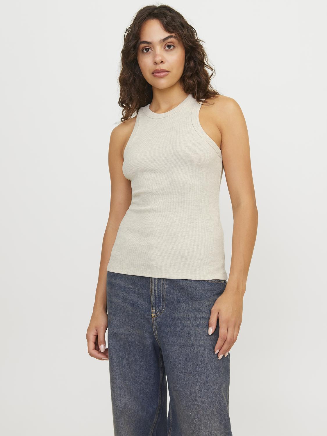 JXFOREST Tank Top - Oatmeal