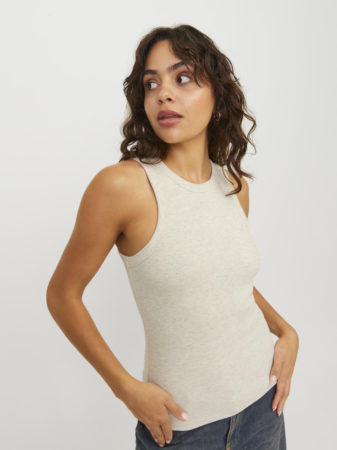 JXFOREST Tank Top - Oatmeal