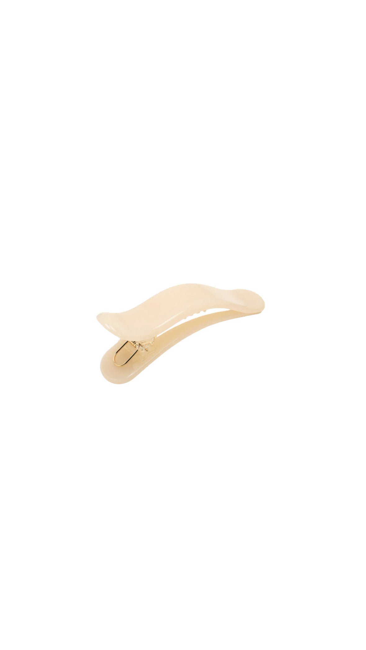 June Flat Claw - Oyster White