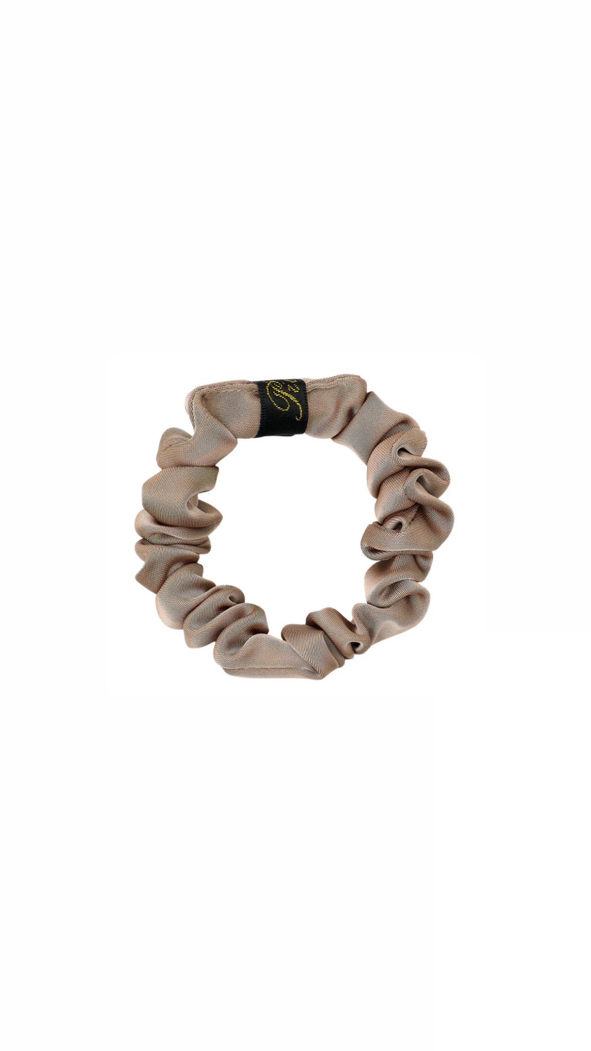 Fine Cali Scrunchie - Taupe