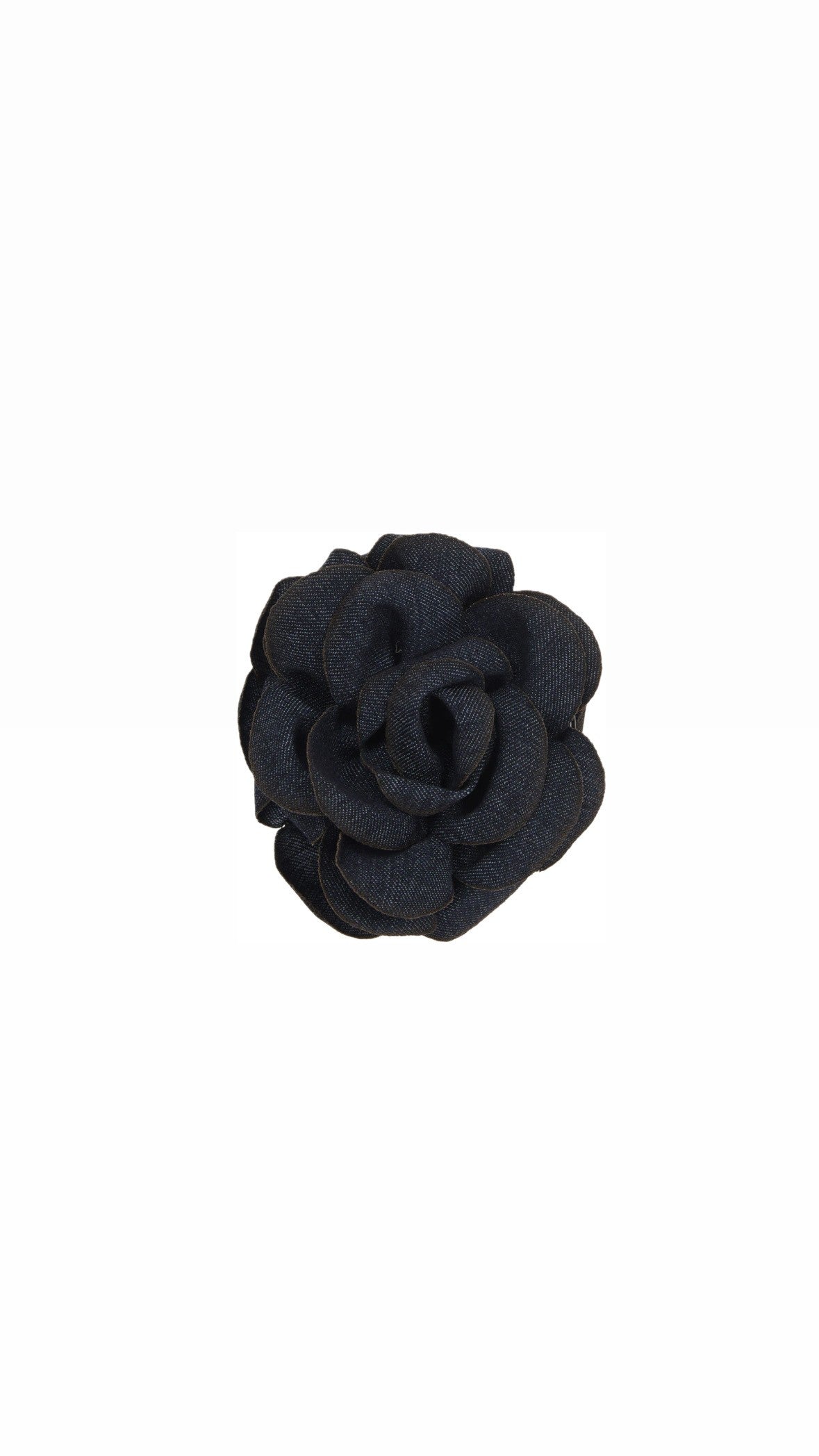 Denim rose claw - Dark denim
