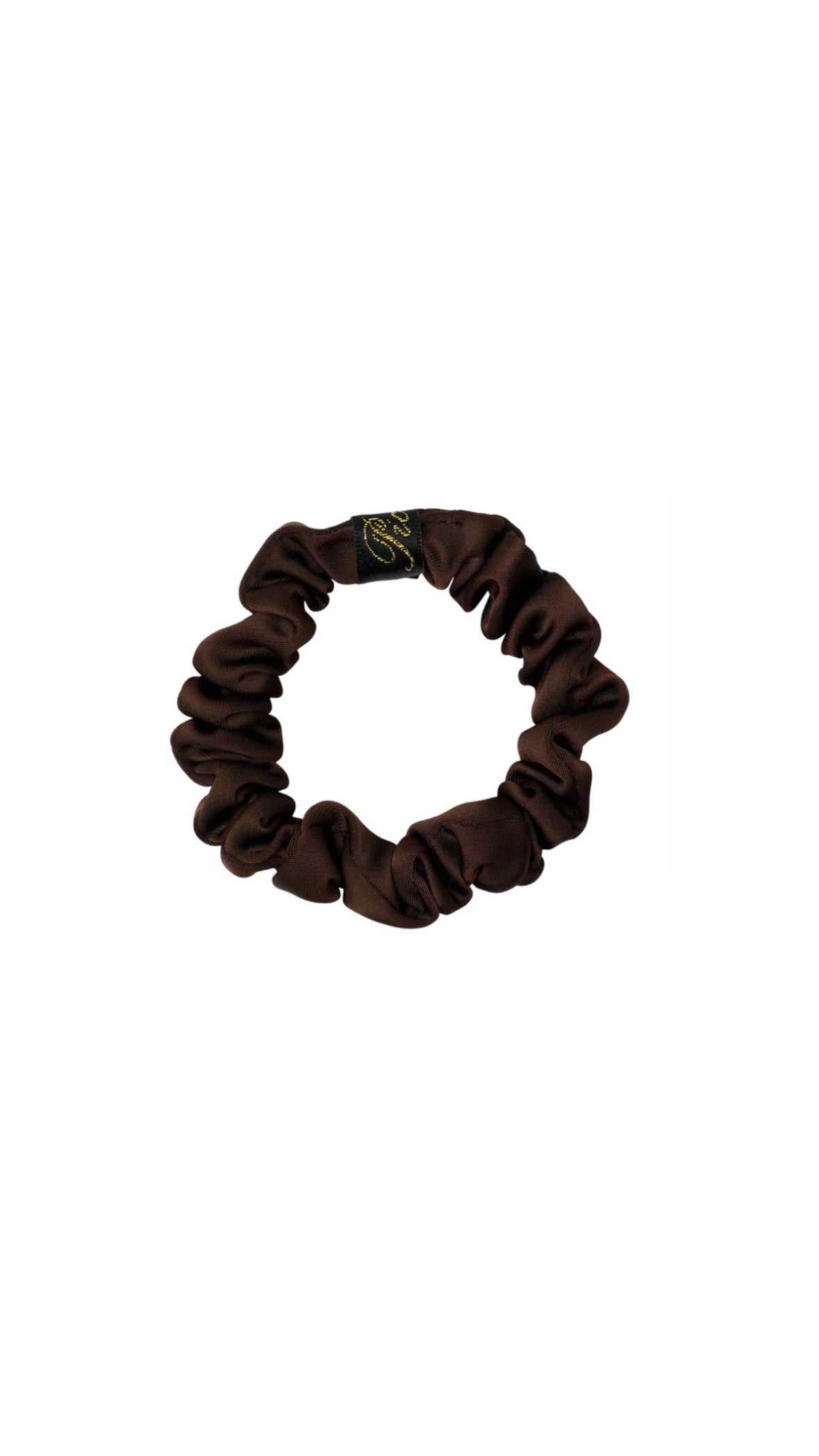 Fine Cali Scrunchie - Mocca