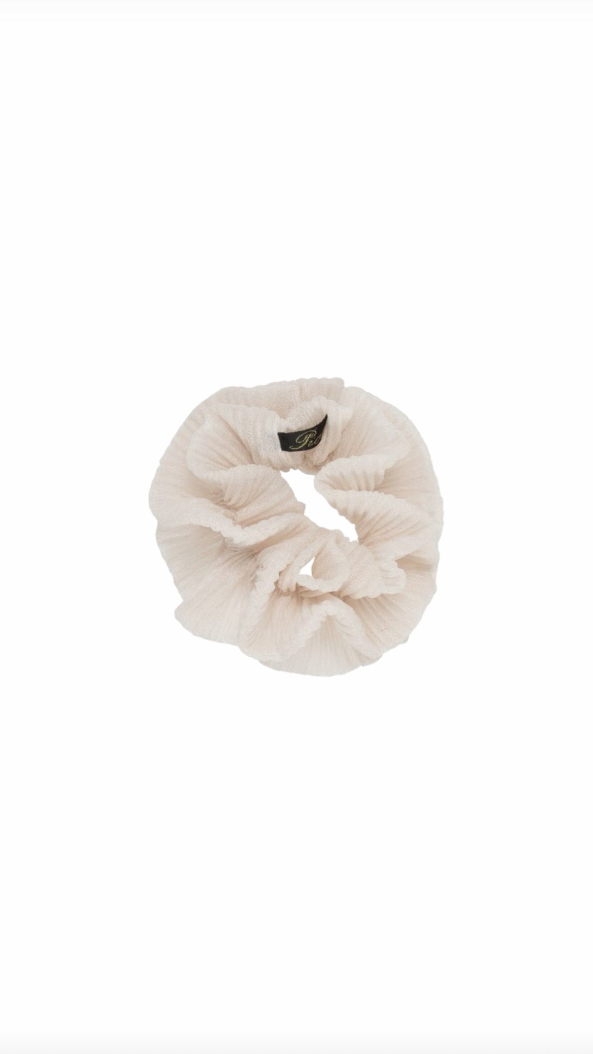 The Classic pico scrunchie - Creme