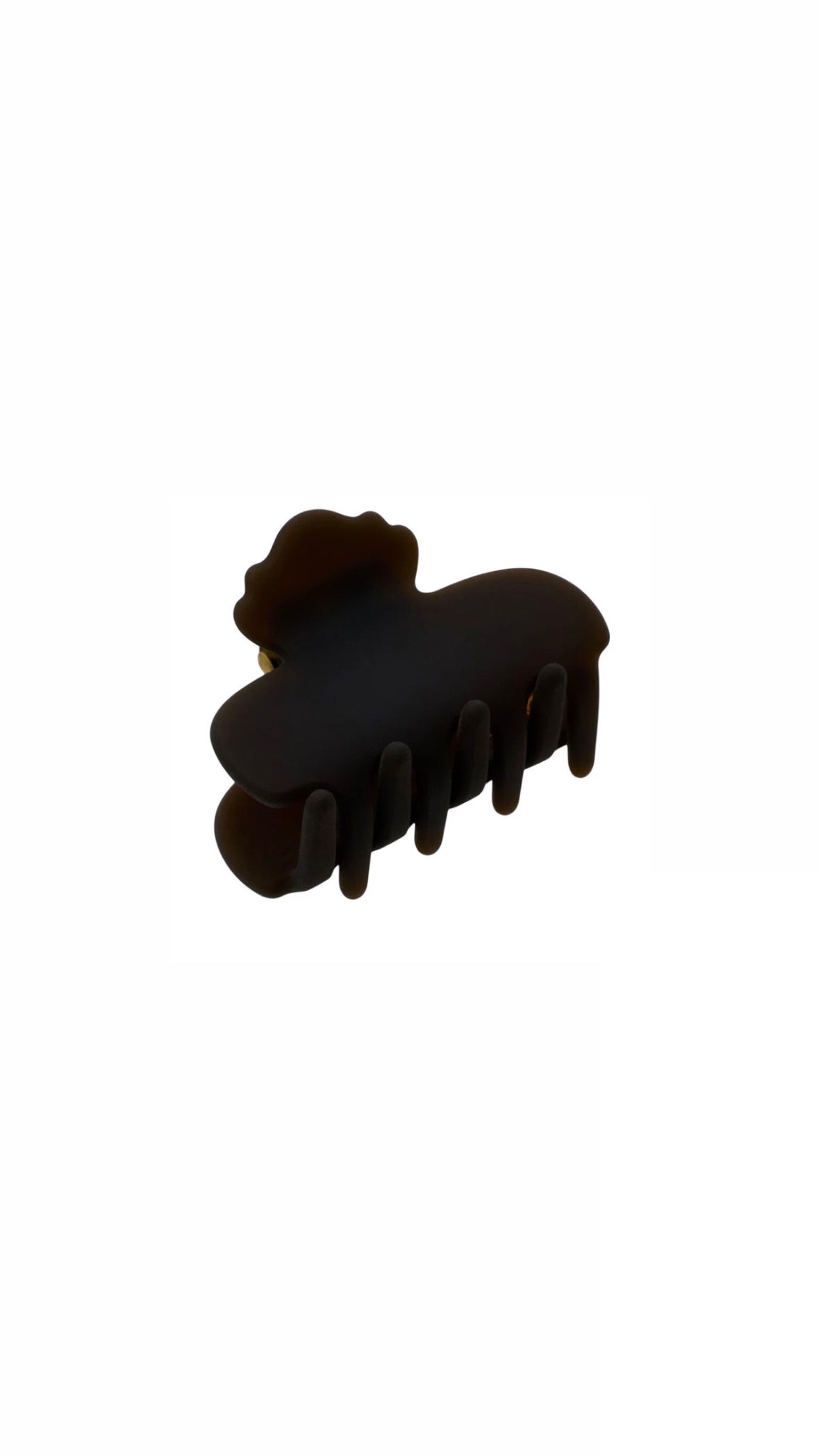 Petite Eleanor Claw - Army velvet