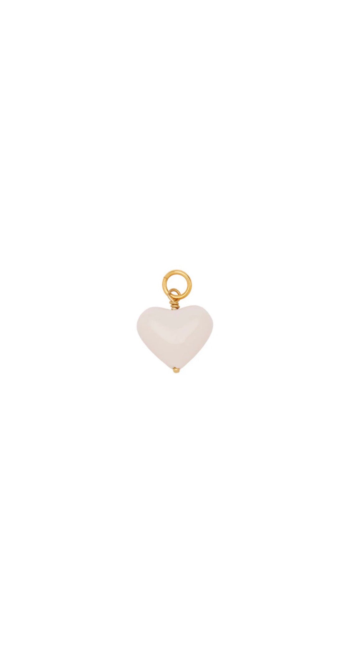 Amore Heart pendant - FG Ivory