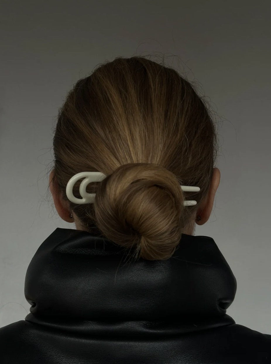 Jolie Hair Pin - Cream MOP