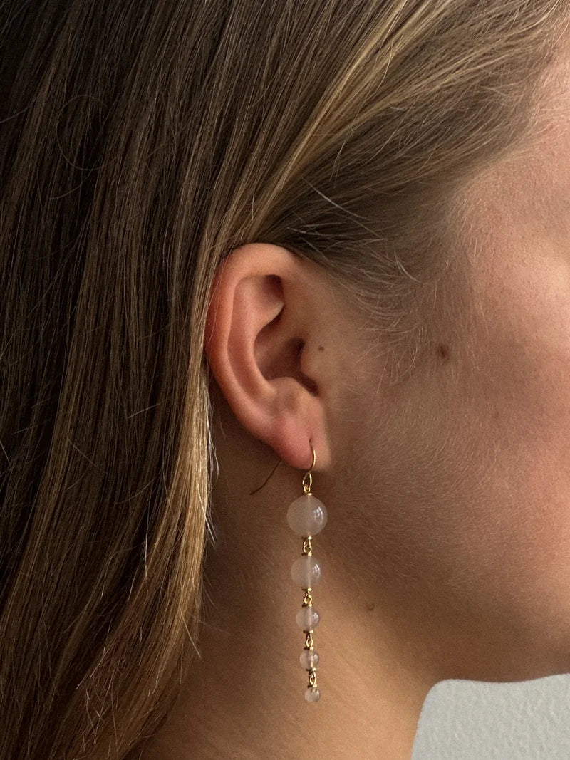 Lilou earrings - Powder