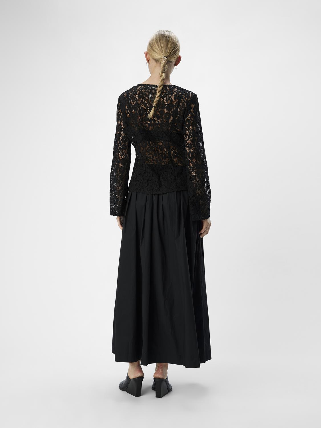 OBJPAIGE Skirt - Black