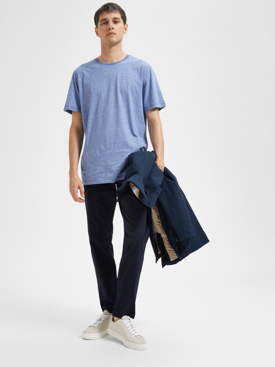 SLHSLIM-NEW Pants - Dark Sapphire