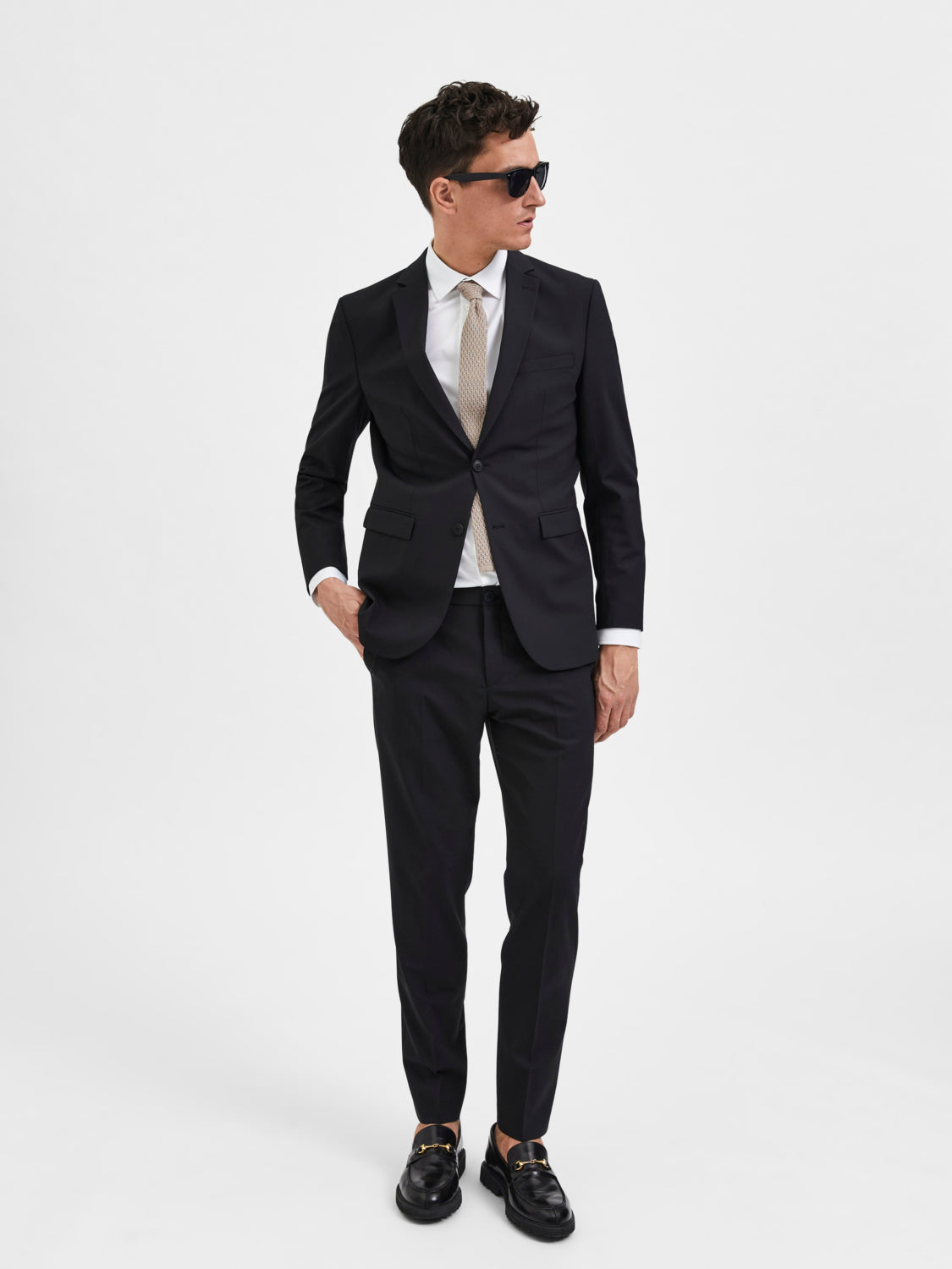 SLHSLIM-ELON Pants - Black