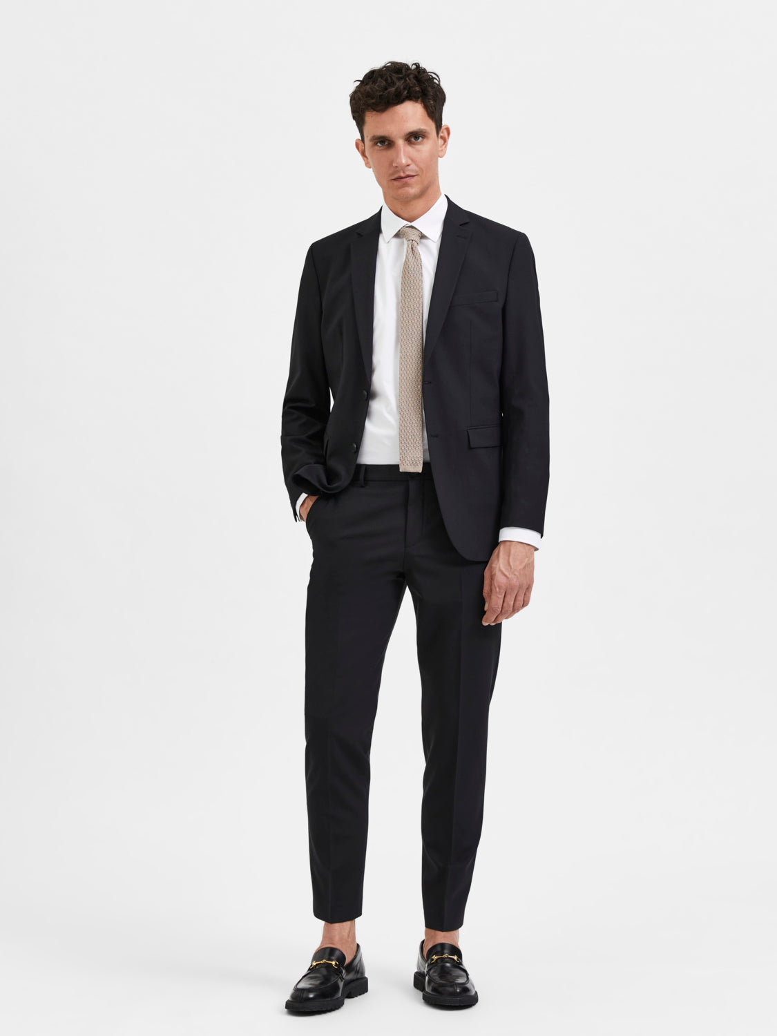 SLHSLIM-ELON Pants - Black